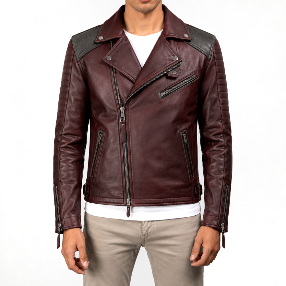 Men Slim Fit Quilted Jacket